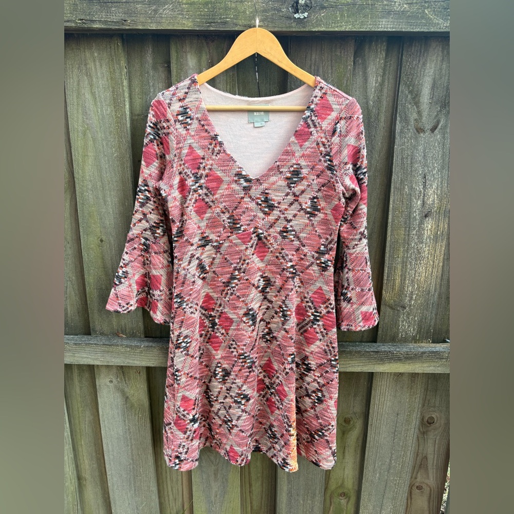 Anthropologie Maeve Erina Knit Swing Dress Size S